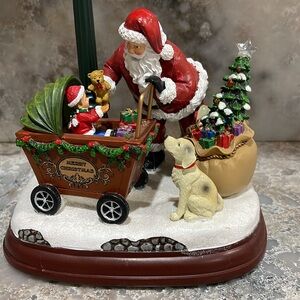 Collectible. Very cute for Christmas. New. Battery operated.